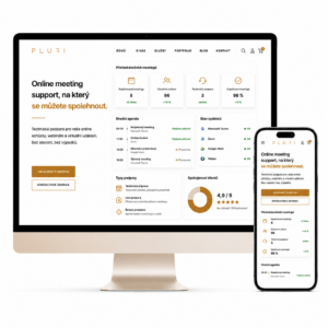 Online meeting support